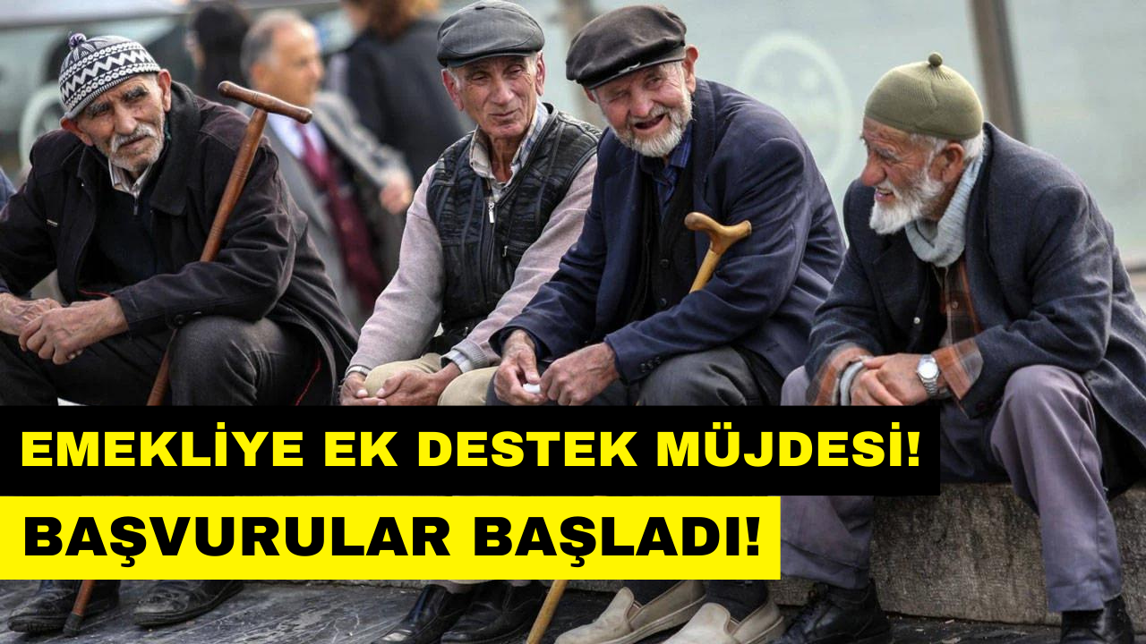 Emekliye 5 Bin TL Ek Destek! Başvurular Bugün Başladı!