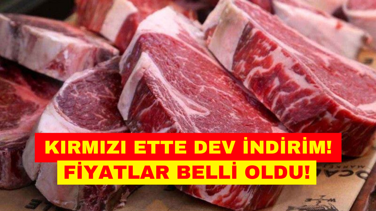 Kırmızı Ette Tarım Kredi Market İndirimi! Dana Kıyma 147 TL’ye Düştü!