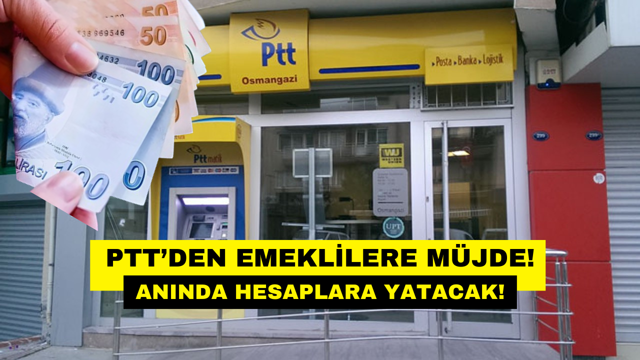 PTT’den Emeklilere 50 Bin TL Kurban Bayramı Desteği! Tek Seferde Hesaplara Yatacak!