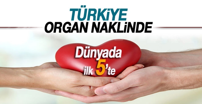 Türkiye Organ Naklinde Dünyada İlk 5’te