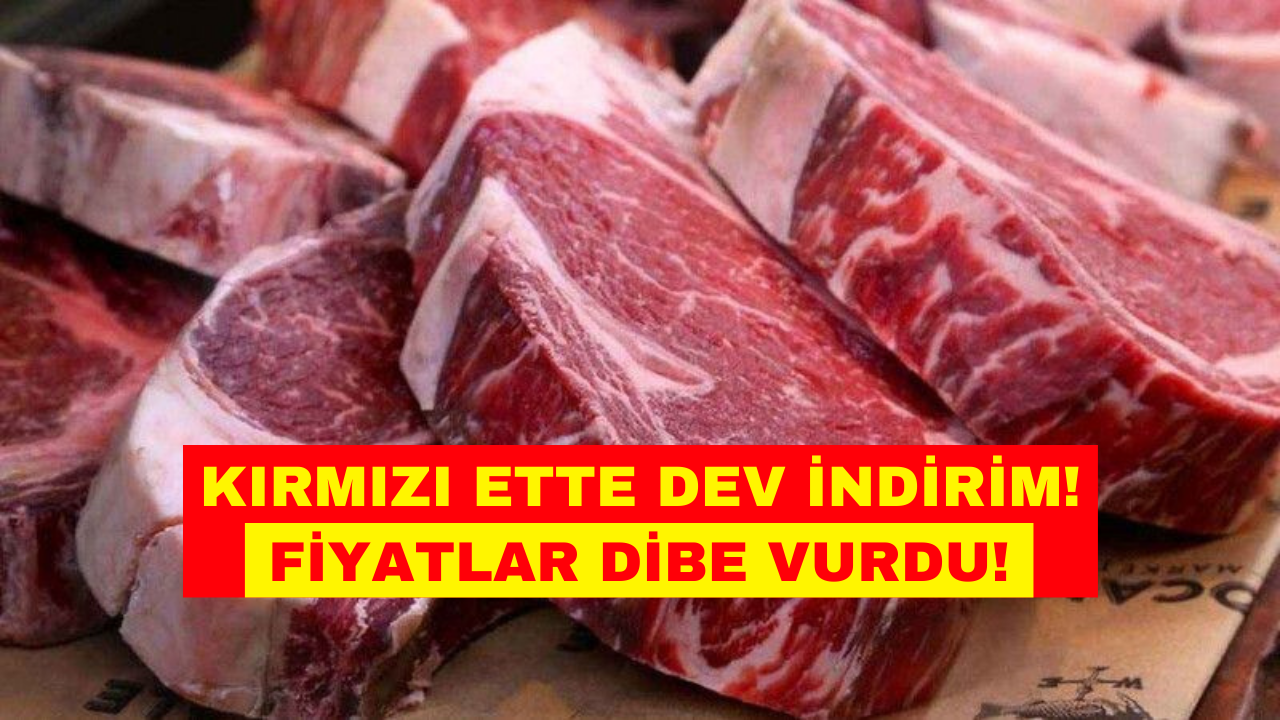 Kırmızı Ette ŞOK İndirimi! Dana Kıyma 189 TL’ye Düştü!