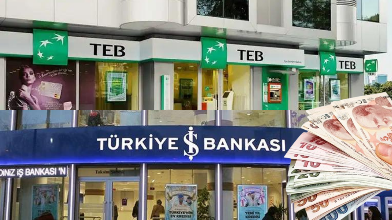 İş Bankası’ndan 35 Bin 900 TL, TEB’ten 28 Bin TL Bayram Desteği 2024!