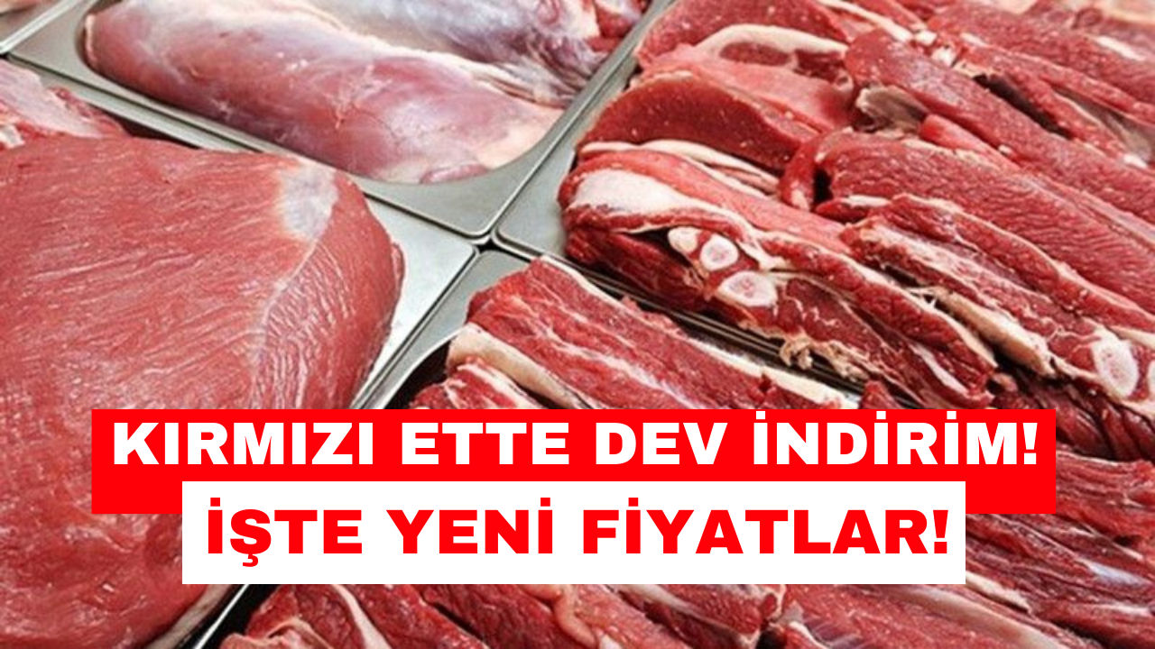 A101’de Kırmızı Et İndirimi! Daha Kıyma 175 TL’ye Düştü!