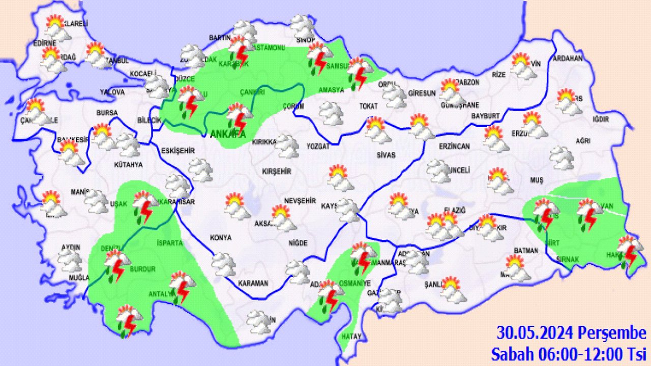 Hava Tahmini: Yağışlar, Sıcaklık Artışı ve Kuvvetli Rüzgarlar