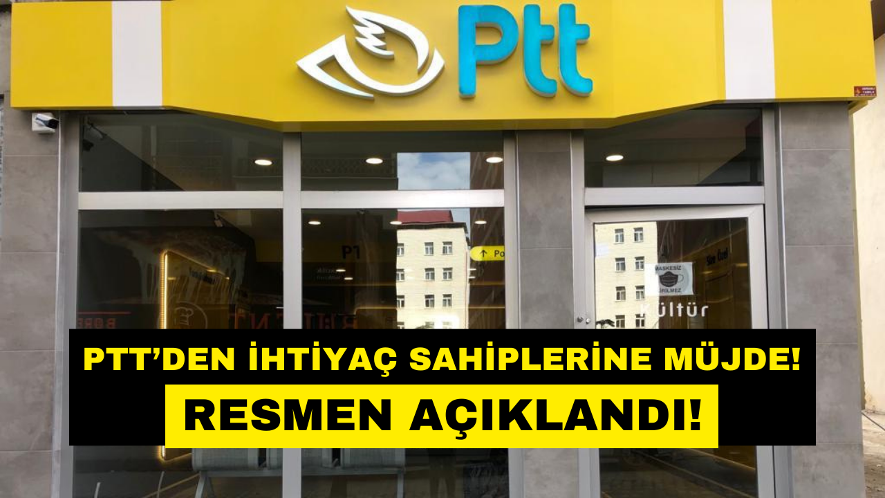 PTT’den Yaşlılara ve Engellilere Yardım Müjdesi 2024! 4 Bin 196 TL Bayramdan Önce Hesaplara Yatacak!