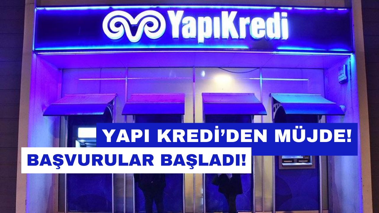 Yapı Kredi Müşterilerine 5 Gün İçinde 1.000 TL Para Yatacak!