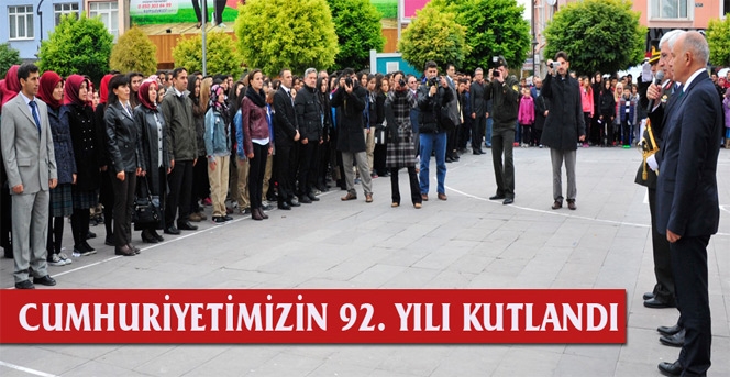 Cumhuriyetimizin 92. Yılı Kutlandı