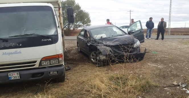 Konya'da Trafik Kazası: 5 Yaralı