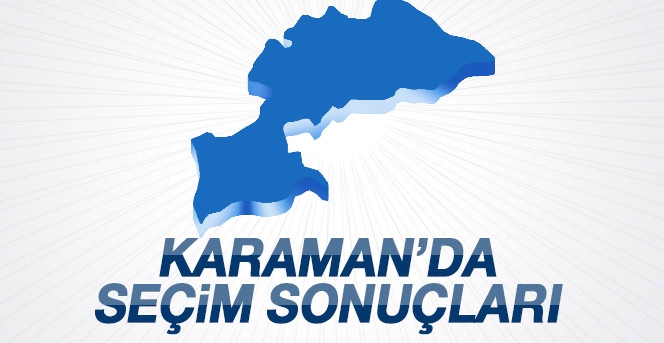 Karaman'da 1 kasım seçim sonuçları