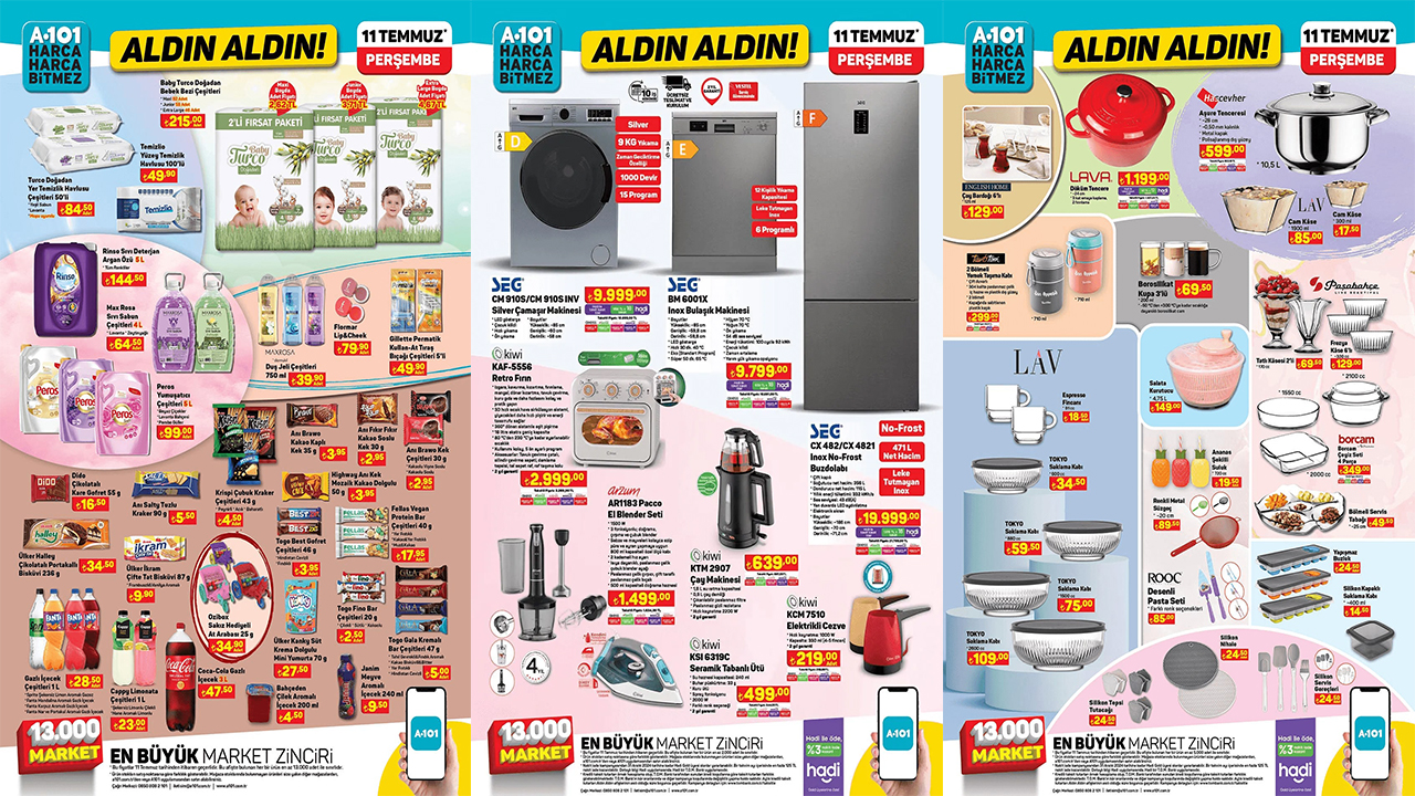 Sıvı Deterjan Yarın A101’de Satılacak! Bu Fiyat Kolay Kolay Gelmez