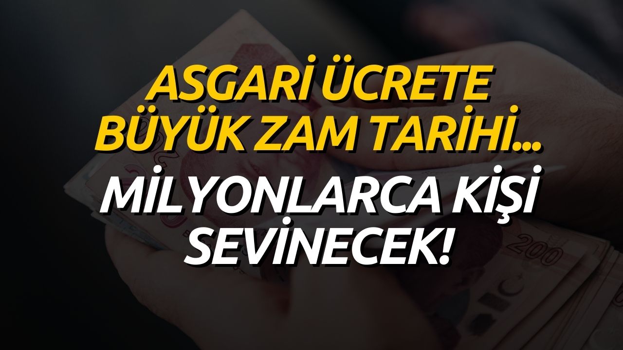 Asgari Ücrette Büyük Zam Beklentisi! Herkesin Gözü O Tarihte