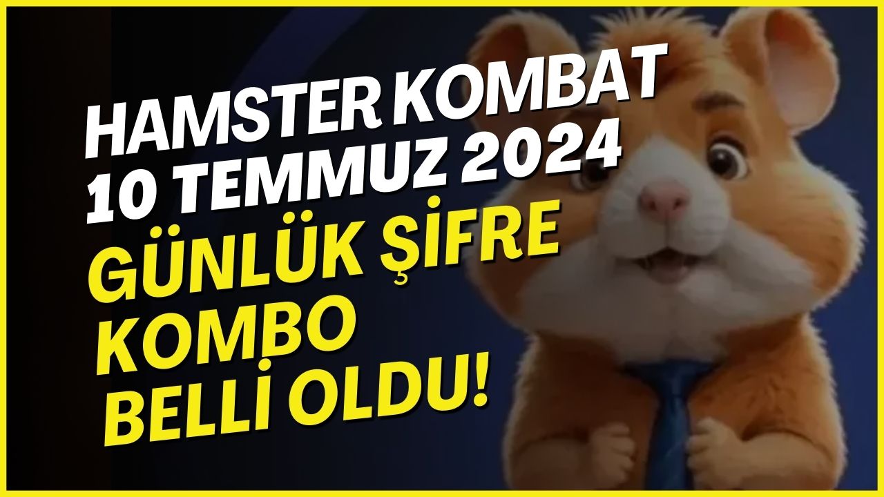 Hamster Kombat 10 Temmuz 2024 Günlük Şifre Kombo!