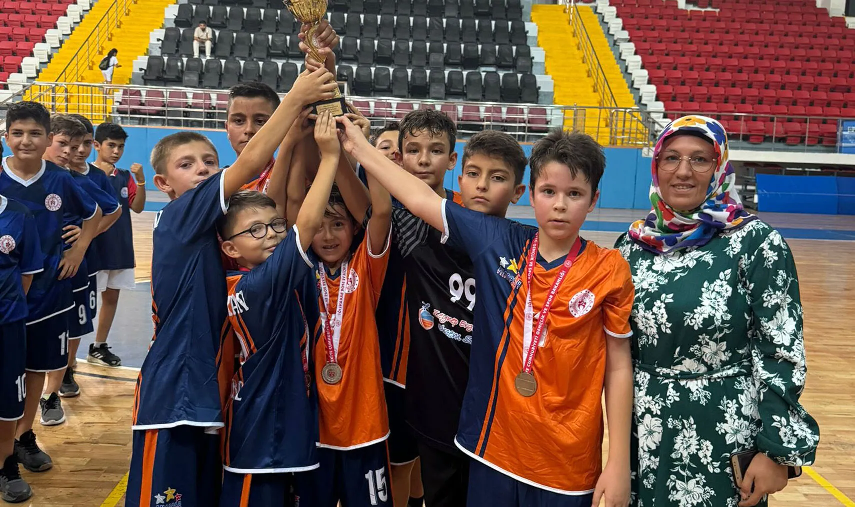 15 Temmuz Etkinlikleri Kapsamında Hentbol Müsabakaları Düzenlendi