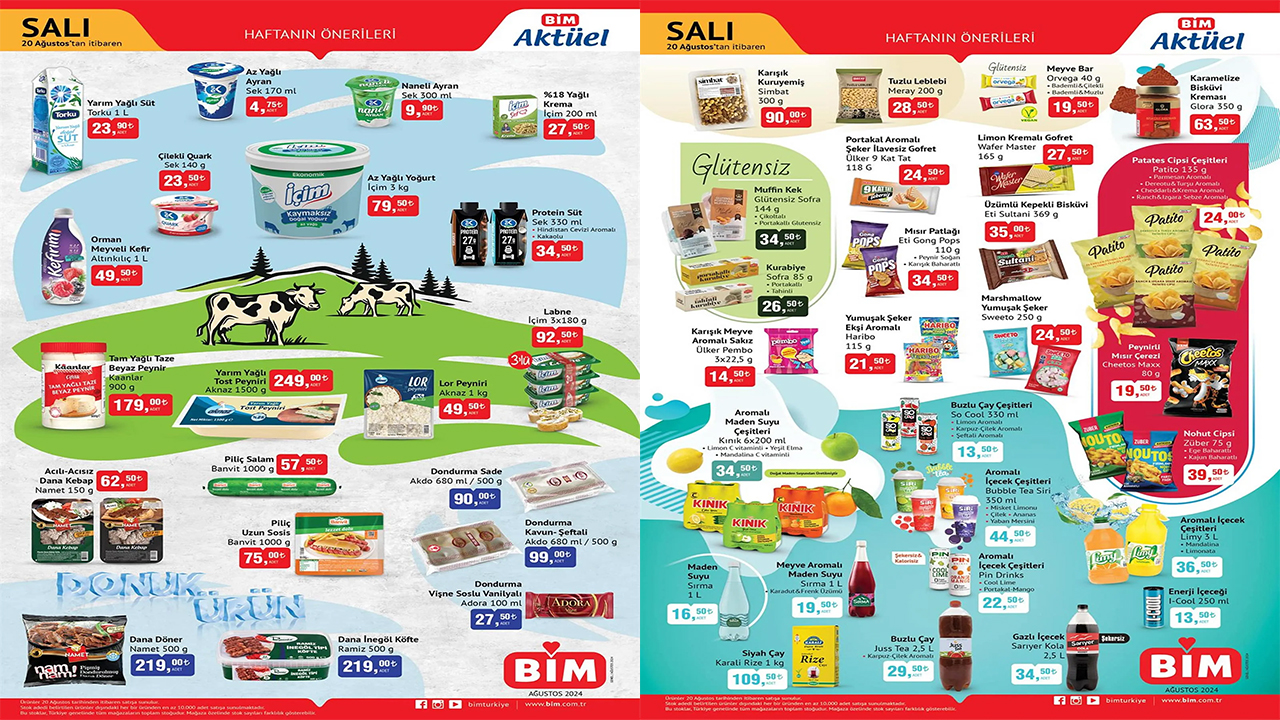 Gofret ve Bisküvi BİM’e Gelecek! 20 Ağustos 2024 BİM Aktüel Kataloğu
