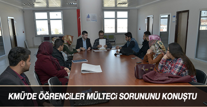 Kmü’de Öğrenciler Mülteci Sorununu Konuştu