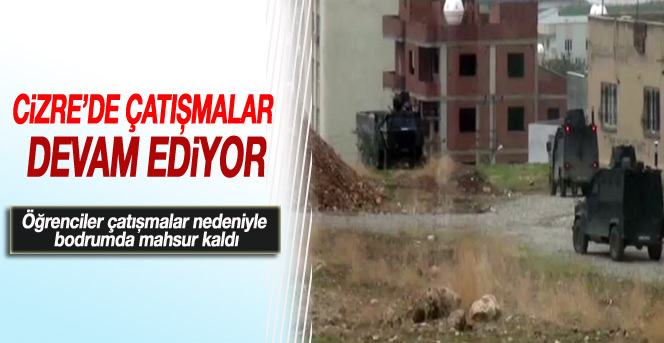 Öğrenciler çatışmalar nedeniyle bodrumda mahsur kaldı