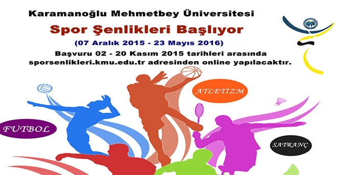 Kmü Spor Şenlikleri İçin Başvurular Başladı