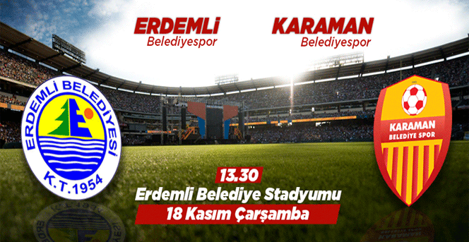 Karaman Belediyespor Erdemli Deplasmanında