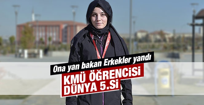 Kmü öğrencisi Dünya 5.si