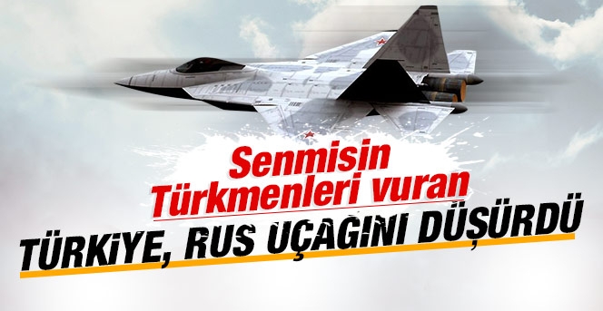 Türkiye, Rus uçağını düşürdü