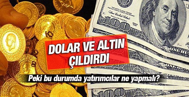 Dolar 8 ayın zirvesinde, altın uçuyor!