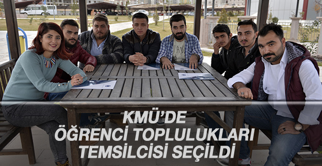 Kmü’de Öğrenci Toplulukları Temsilcisi Seçildi