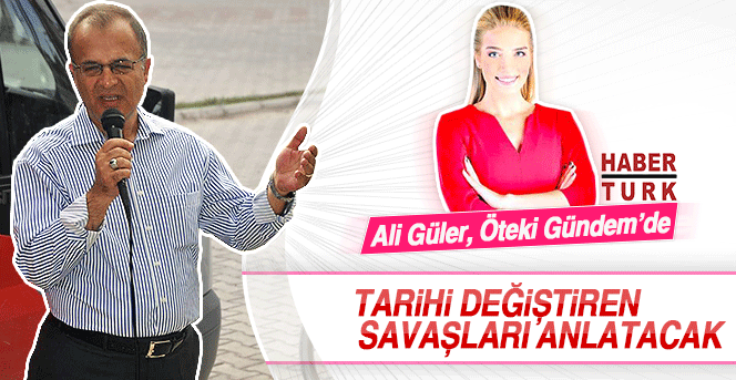 Ali Güler Habertürk'de Öteki Gündem'e çıkıyor.