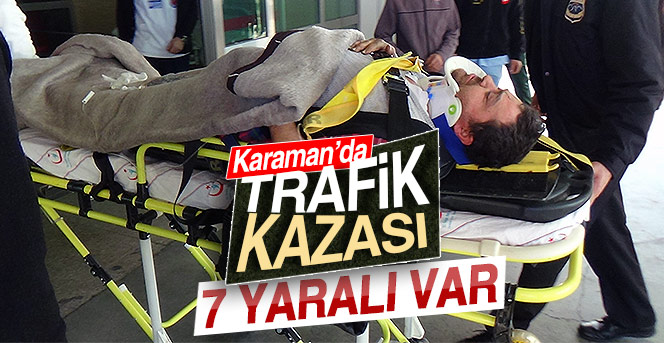 Kontrolden Çıkan Kamyonet Takla Attı: 7 Yaralı