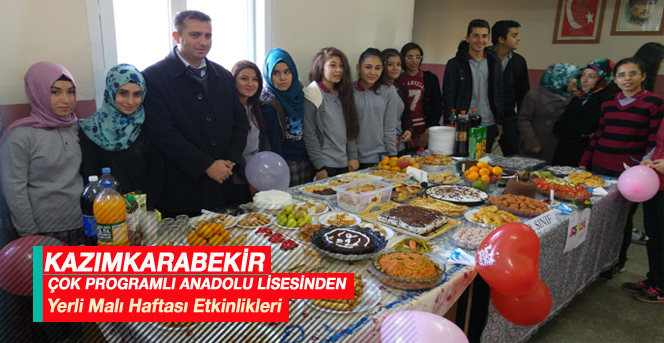 Kazımkarabekir Çok Programlı Anadolu Lisesi Yerli Malı haftası Etkinlikleri‏