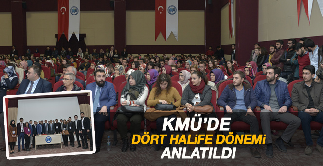 Kmü’de Dört Halife Dönemi Anlatıldı