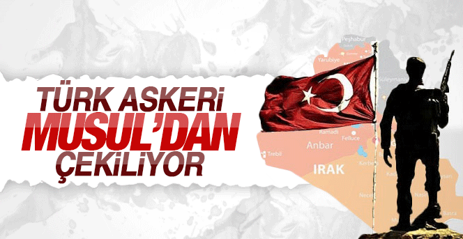 Türk askeri musuldan çekiliyor