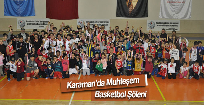 Karaman’da Muhteşem Basketbol Şöleni