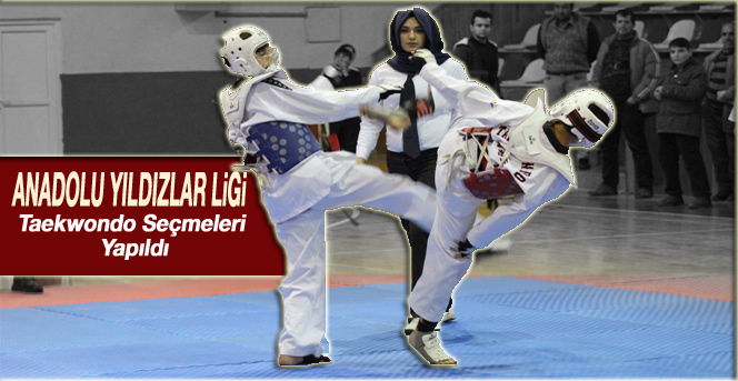 Anadolu Yıldızlar Ligi Taekwondo Seçmeleri Yapıldı