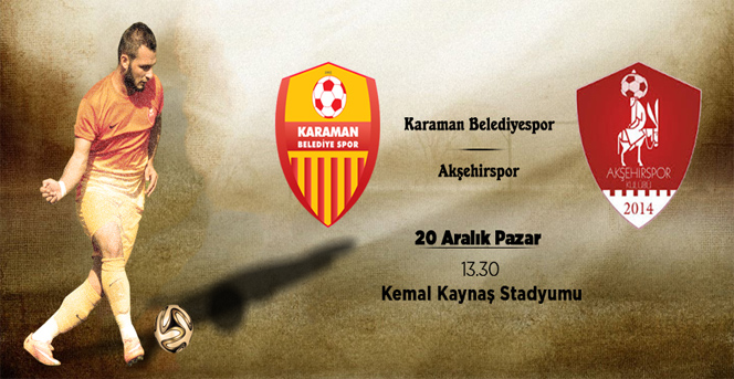 Karaman Belediyespor Akşehirspor’u Konuk Ediyor