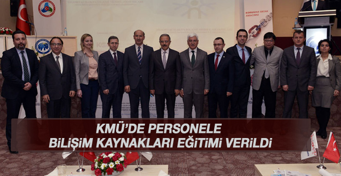 Kmü’de Personele Bilişim Kaynakları Eğitimi