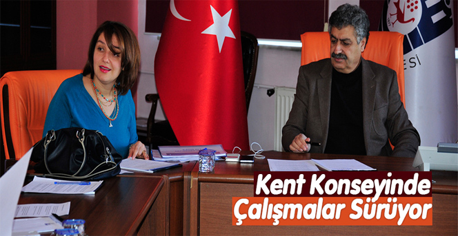 Kent Konseyinde Çalışmalar Sürüyor