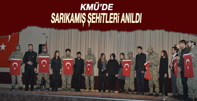 Kmü’de Sarıkamış Şehitlerini Anma Programı Düzenlendi