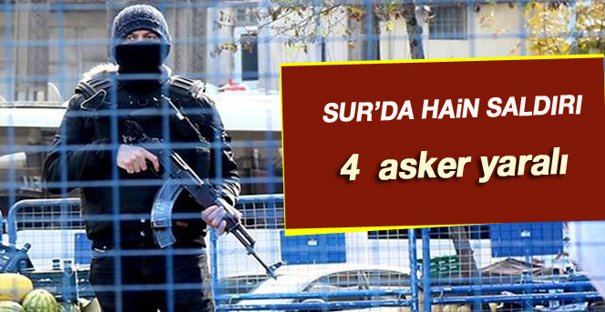 Sur’da patlama ve çatışma: 2’si ağır, 4 asker yaralandı