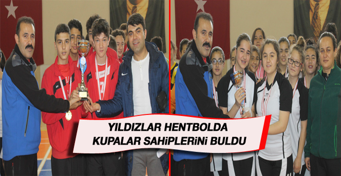 Yıldızlar Hentbolda Kupalar Sahiplerini Buldu