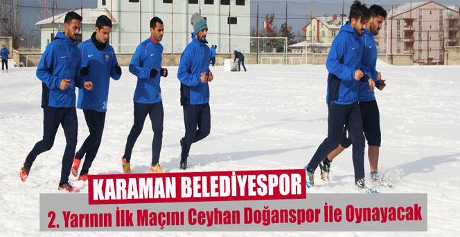 Belediyespor İkinci Yarının İlk Maçını Ceyhan Doğanspor İle Oynayacak