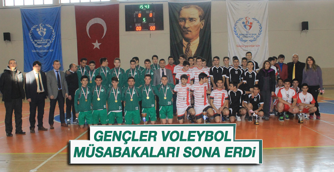 Gençler Voleybol Müsabakaları Sona Erdi