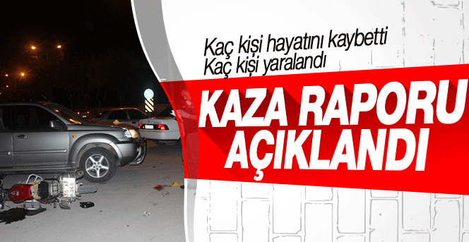 Karamanın Trafik Kazaları raporu Açıklandı