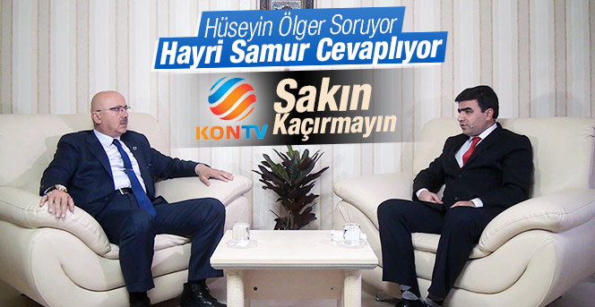 Hayri Samur, Hüseyin Ölger’in sorularını cevaplıyor