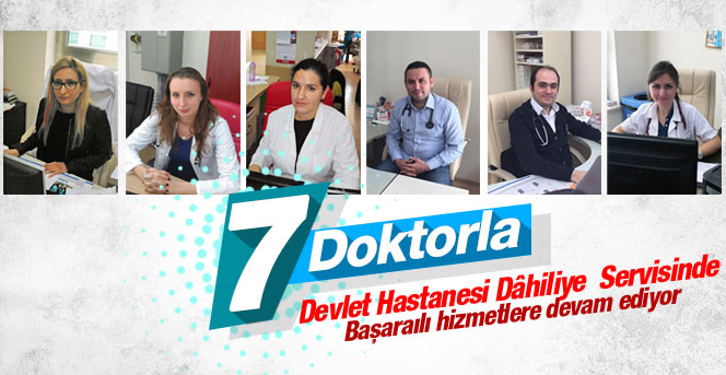 Devlet hastanesi Dâhiliye de de başarılı