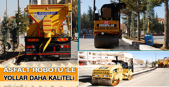 Asfalt Robotu İle Yollar Daha Kaliteli Tamir Ediliyor