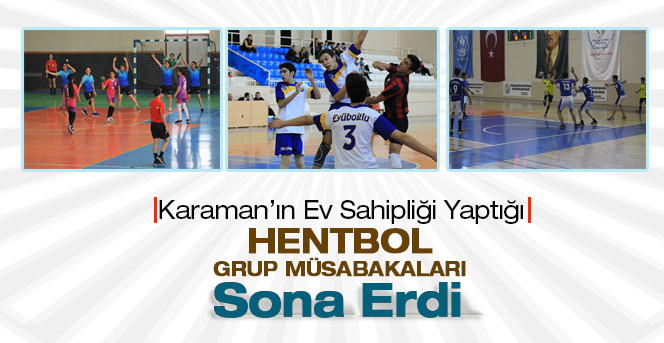 Hentbol Grup Müsabakaları Sona Erdi