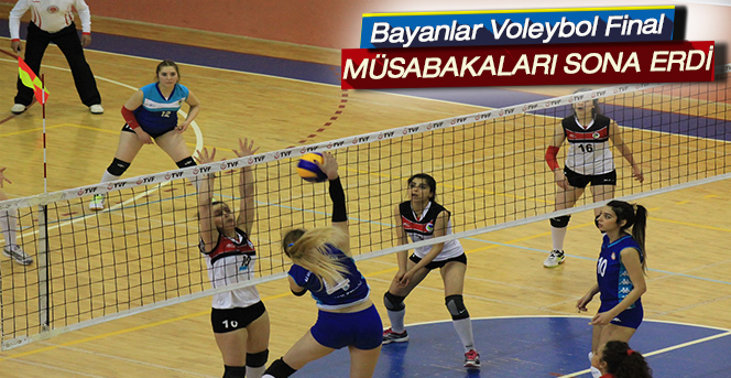 Bölgesel Voleybol Ligi Müsabakaları Nefes Kesti