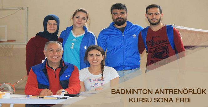 I.Kademe Badminton Antrenörlük Kursu Sona Erdi