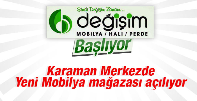 Değişim Mağazası Karamanda açılıyor