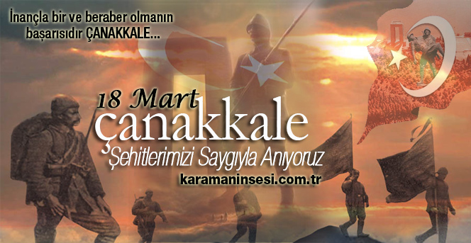 18 Mart Çanakkale Zaferi ve Şehitler Günü Mesajı